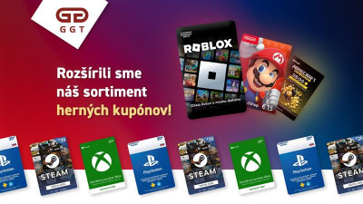 Viac hier, viac zábavy. Populárne herné kupóny teraz v ešte širšej ponuke.
